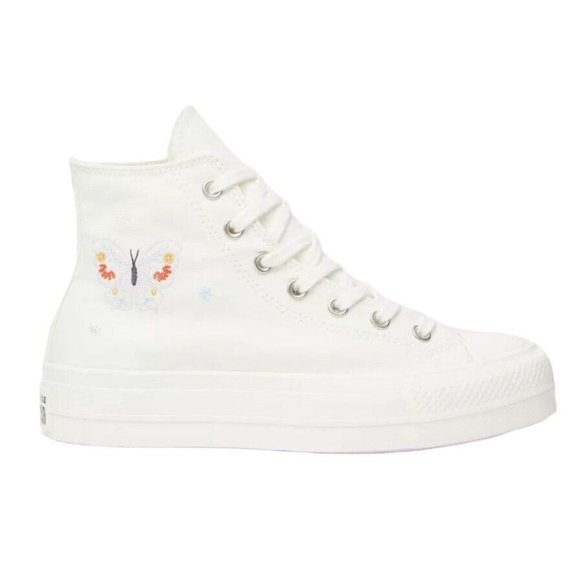 Converse Shoes - Converse Chuck Taylor All Star Lift Butterfly Wings Platform Sneaker Limited New